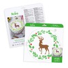 Decora 9270976 Stencil Reindeer Diameter 25 cm Plastic