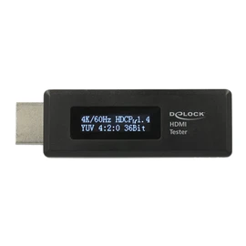 DeLOCK HDMI Tester for EDID Information With OLED Display