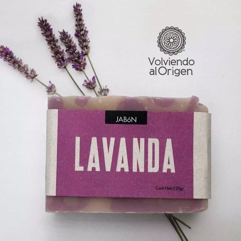 Volviendo al Origen Jabón Lavanda 120g Volviendo Al Origen Artesanal