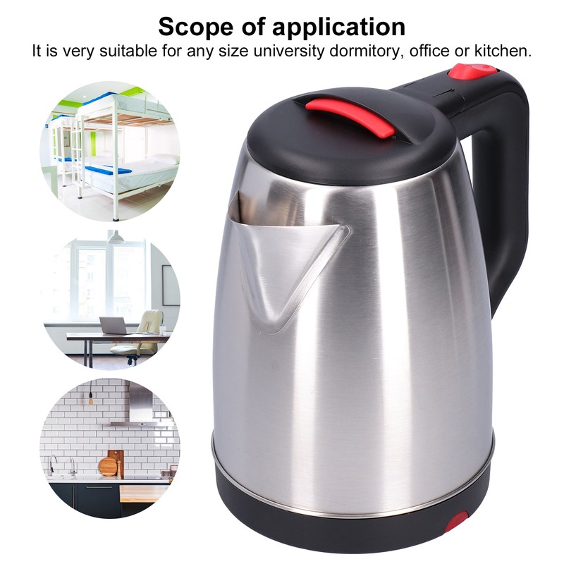 2.0L Stainless Steel Liner Electric Kettle Water Kettle Pot Cup