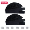 Highshion 2pcs Headband wig cap for making wig,Adjustable Velcro Lace