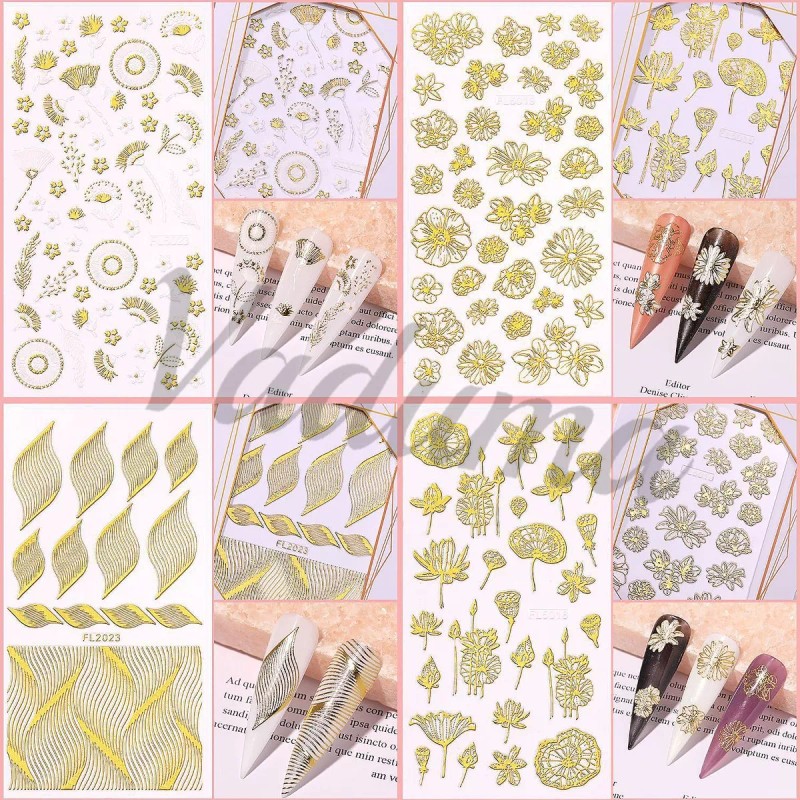 Vaduma Kit De Arte De Uñas, Pinceles Decorar Manicura Decoración