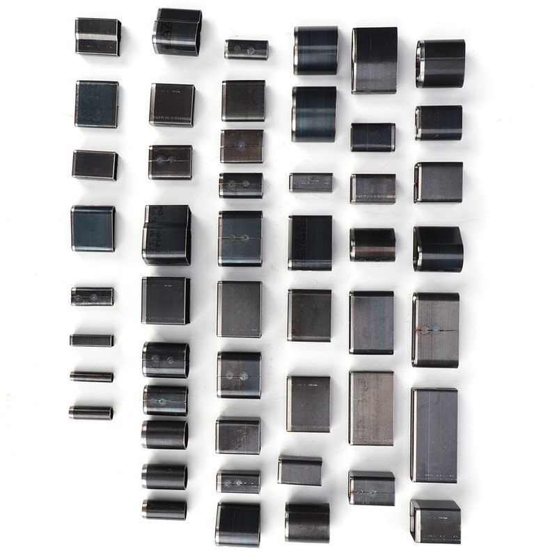 52Pcs Hollow Cuttter Multi Shape Oval Round Square Hole Punch