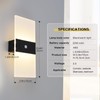 Rechargeable Wall Sconces Set of 2,Magnetic Wireless Led Wall Lamp,