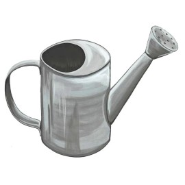 Unbranded Tatouage Watering Can Dry rub Transfer