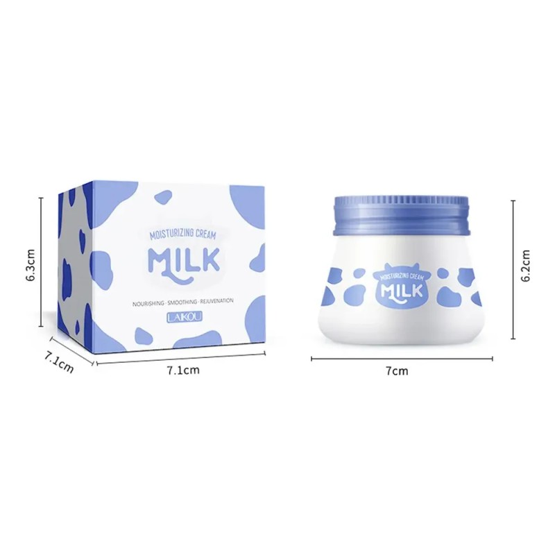 Bf . Crema Hidratante De Leche 55g, Crema Facial Hidratante