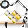 12X & 30X Magnifying Glass with Light, Ultra Long 3