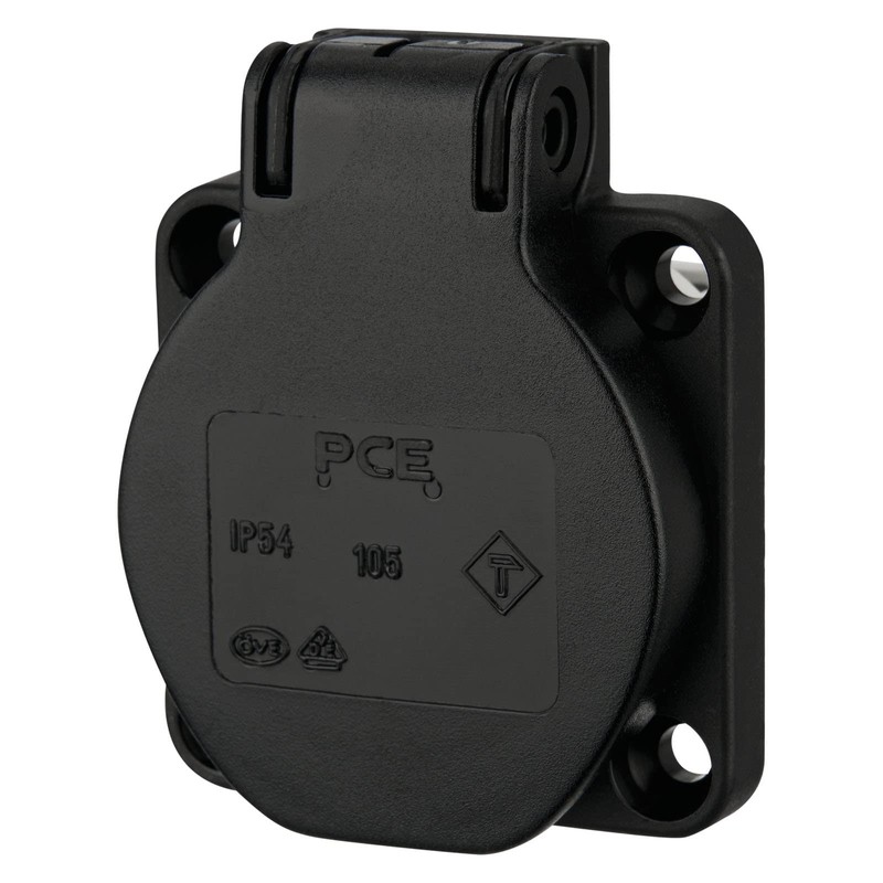 Flush-Mounted Socket IP54 50 x 50 mm Pack of 4