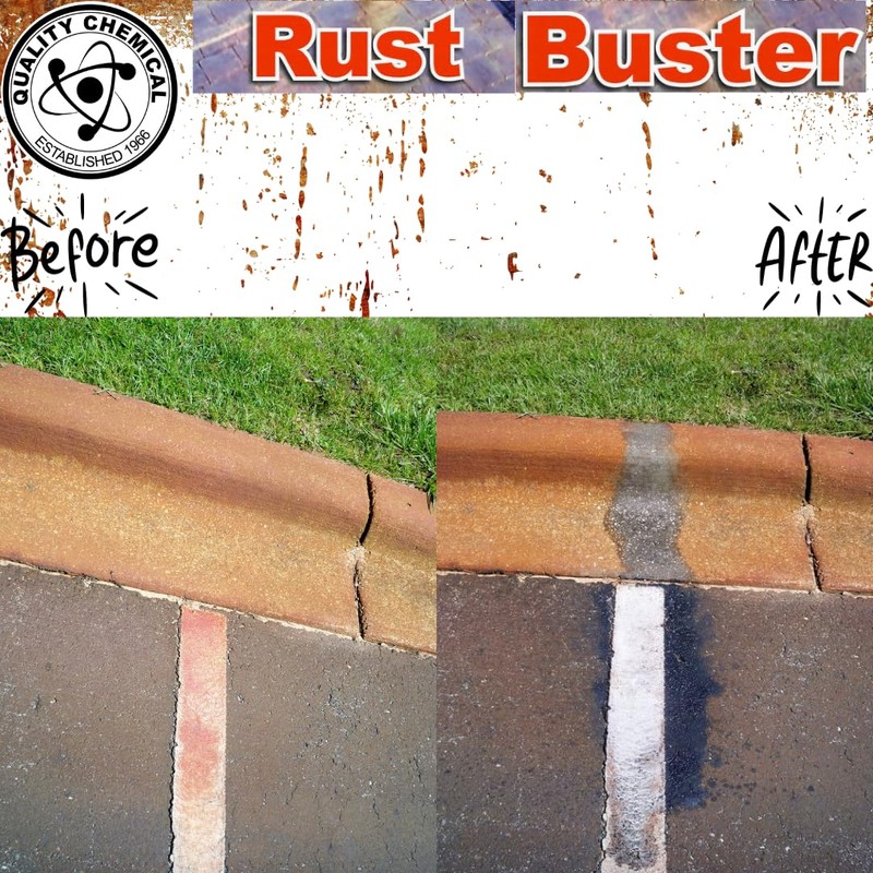 Quality Chemical Rust Buster - Rust Stain Remover/Rust Reformer/Rust Neutralizer