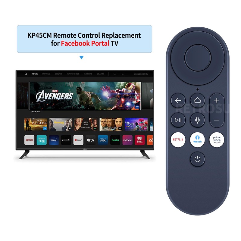 Replacement KP45CM Voice Remote Control for Facebook Portal TV Voice