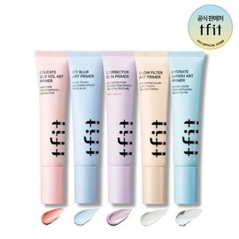 Tipit Art Primer 5 types 30ml Pore Cover Waterproof Hydrate Vanish / 티핏 아트 프라이머 5종 30ml 모공커버 워터프루프 하이드레이트 배니쉬