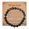 Fathers Day Keepsake for Dad Birthday Gift Bracelet I Love