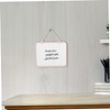 DOITOOL Small Magnetic Dry Erase Board with Removable Hanging Rope