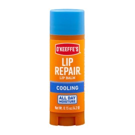 O'Keeffe's Cooling Lip Repair Lip Balm for Dry, Cracked Lips, Stick
