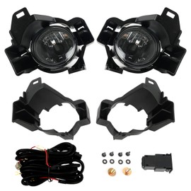 RP Remarkable Power, LED Fog Lights for 2010 2011 2012 Altima 4Dr Sedan Bumper Light with LED Bulbs& Wiring Harness DRL Fog Lamp Kit FL12229