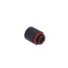 11/8mm (8x1,5mm) Anschraubtülle G1/4 - gerändelt - black matt