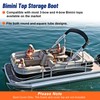 HWEIUA Bimini Top Storage Boot 91"-96" Width, 600D Heavy-Duty Waterproof