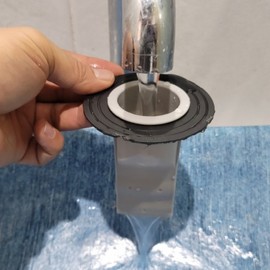 Drain odor removal drain trap Black 2ea