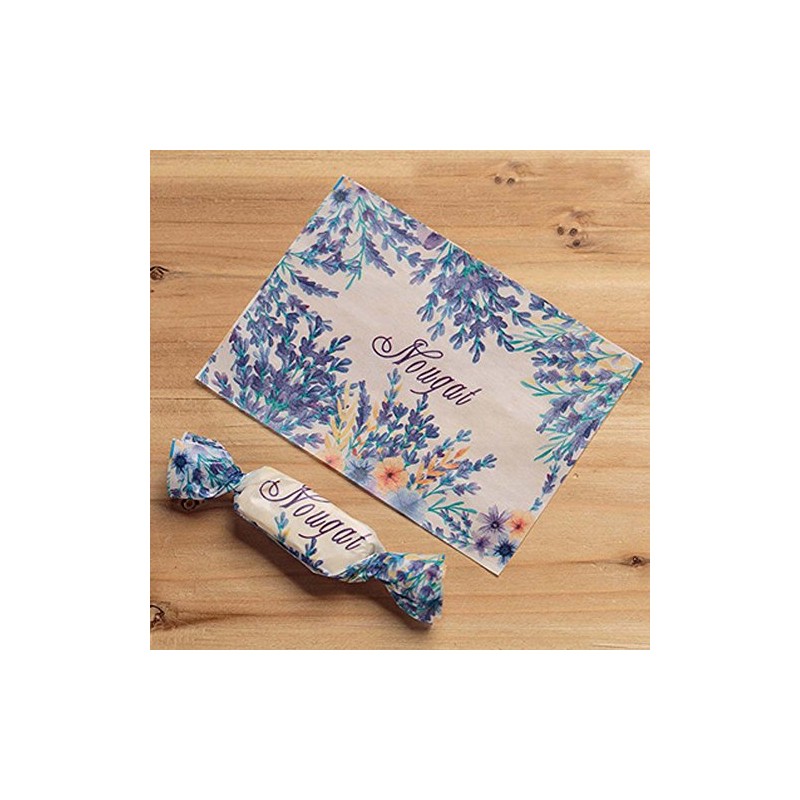 Candy Making Packaging Wrappers Nougat/Toffee Twisting Wax Papers Wedding Favors,