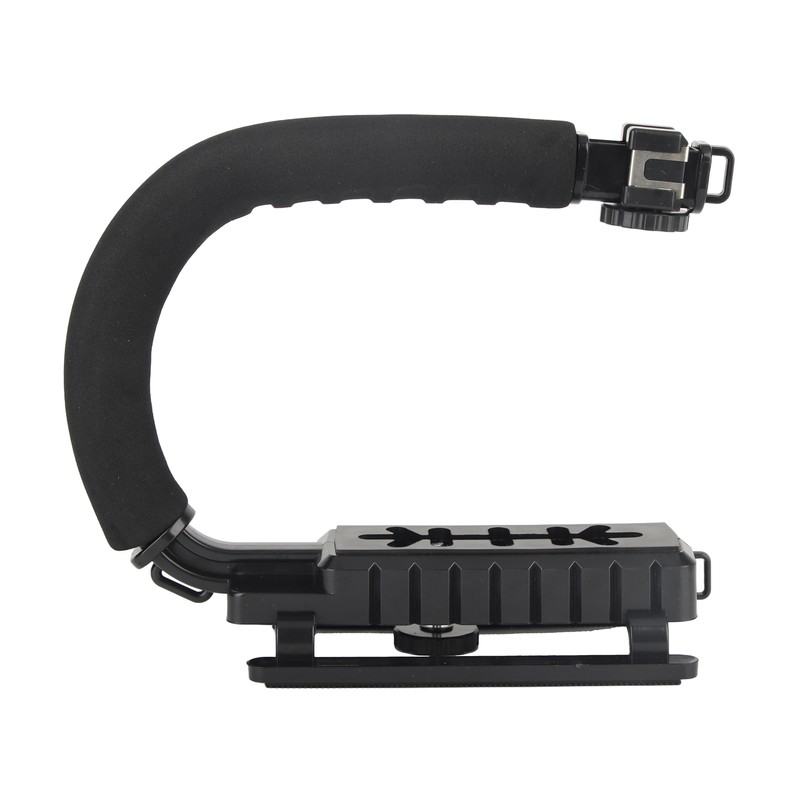 Camera Handheld Stabilizer ABS Sponge Adjustable Angle U Shaped Foldable