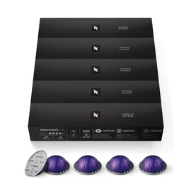 Nespresso Capsules Vertuo, Altissio, Medium Roast Espresso Coffee, 50 Count Espresso Pods, Brews 1.35oz.