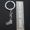Cat Person Keyring Cute Paw Key Chain Charm Pendant Keychain