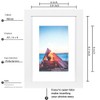 Scholar Tree Scholar Tree White A5/21X14.8cm Photo Frames, Wooden Picture