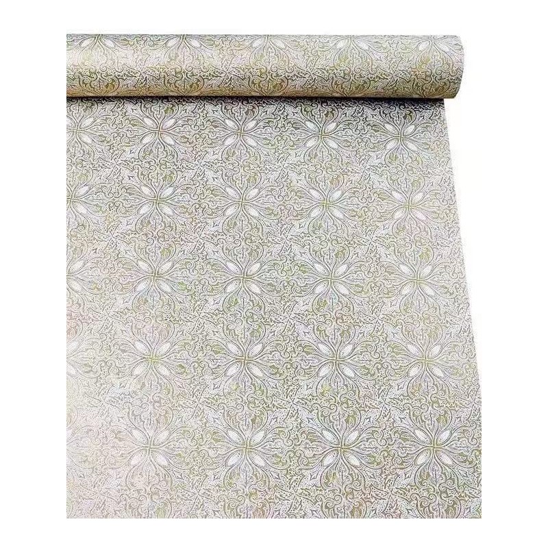 Decorative Paper Self Adhesive Shelf Drawer Liner Sticker 17.7 inch