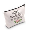 WCGXKO Yaya's Travel Bag Visit Hug Spoil Repeat Makeup Bag