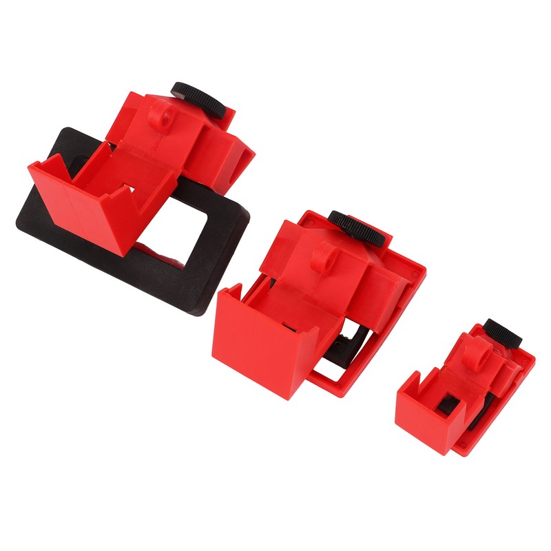 12 Pcs Single Pole Breaker Lock Out Device Nylon Breaker