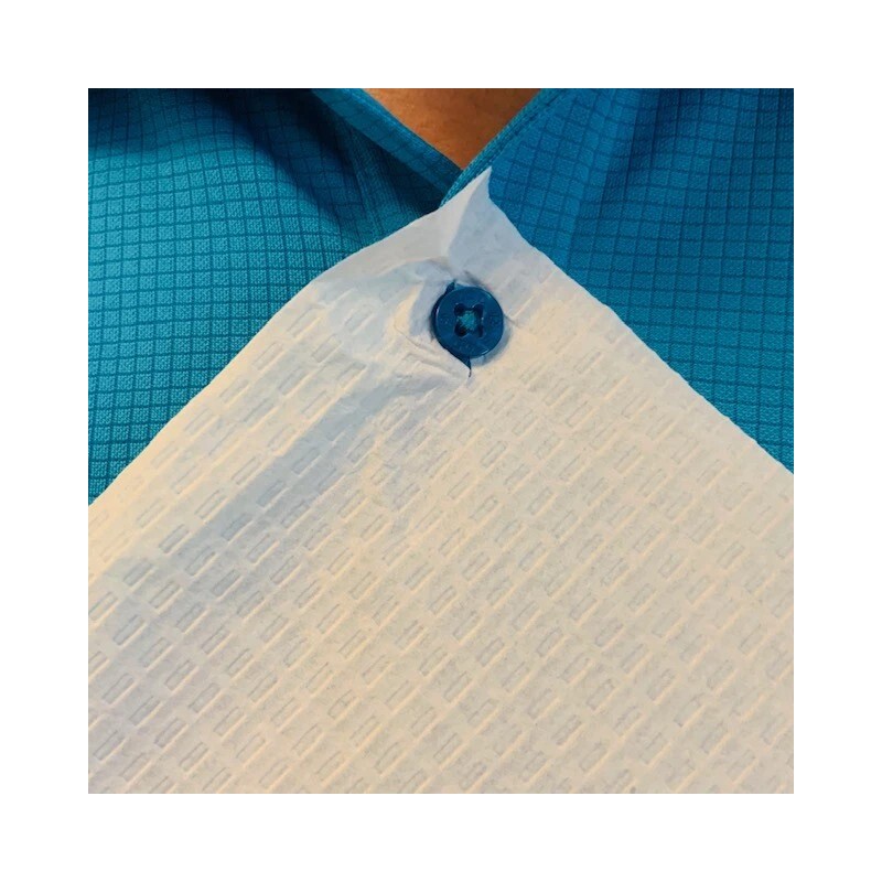 Dispose A Nap Buttonhole Napkin Bib - Commute, Car, Home,
