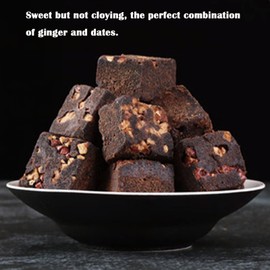 Black Sugar Ginger Jujube Tea Chinese Traditional Handmade for Brewing Tea Yunnan Dark Brown Sugars for Warming 红糖姜茶 姜枣茶 红糖 黑糖 400g/14.1oz