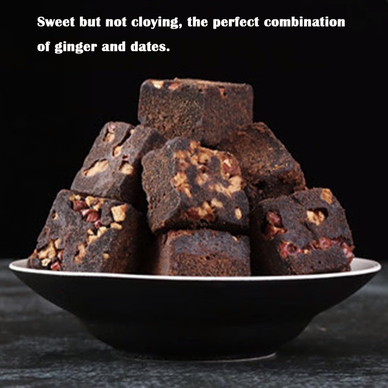 Black Sugar Ginger Jujube Tea Chinese Traditional Handmade for Brewing