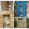 Pack of 4 Hinges Foldable 100 mm x 70 mm,