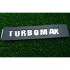 1PC 2024-2025 Turbomax Emblems 3D Badge Nameplate Hood Letters Logo