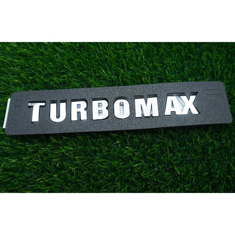 1PC 2024-2025 Turbomax Emblems 3D Badge Nameplate Hood Letters Logo