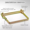Pasador De Seguridad De Enganche Para Remolque 1/4 Pulgada