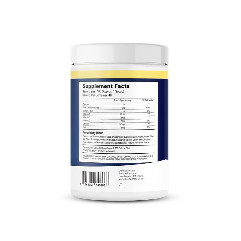 Bella All Natural - Colon Cleanse - 400grams:_Mango Flavor