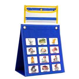 Operitacx 1set Boy Girl Visual Schedule Chart for Daily Routines Pocket Bedtime and Activity Planner for Boy Girl and School