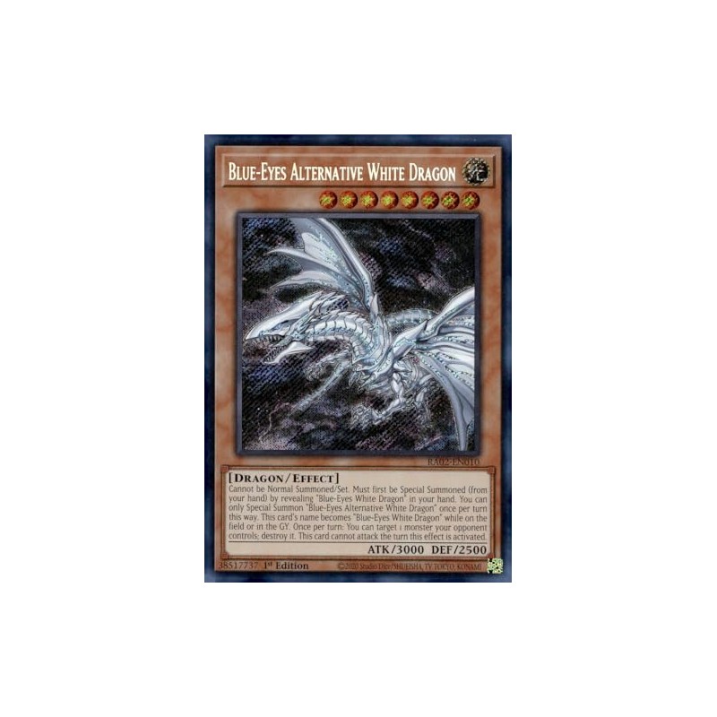 Blue-Eyes Alternative White Dragon (Secret Rare) - RA02-EN010 - Secret