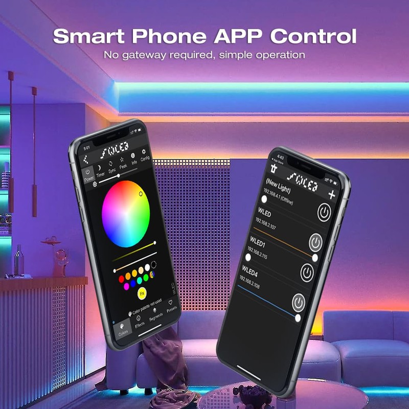 ESP32 PWM WLED LED Controller 5 Modes in 1 DC