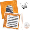 Extensiones de Pestañas 3D Pestañas Voluminosas Alargadoras Material Suave Ideal