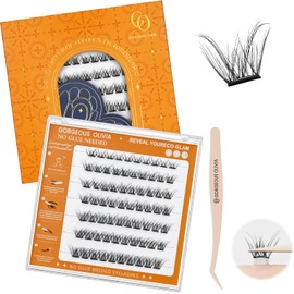 Extensiones de Pestañas 3D Pestañas Voluminosas Alargadoras Material Suave Ideal para Maquillaje Diario, Fiesta y Profesional (Luz)