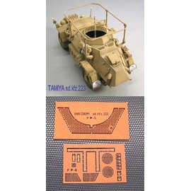 和巧 Feeling Part 1/35 TAMIYA sd.kfz.223 ハニカムデッキ