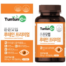 Tunton.com Lutein premium nutritional supplement, 180 tablets, 1 piece / 튼튼닷컴 루테인 프리미엄 영양제, 180정, 1개