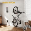 monTEK Swivel Bike Wall Mount, No Heavy Lifting Required Bike
