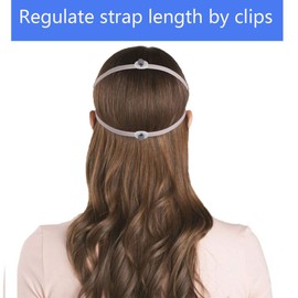 Upgraded P10 Replacement Headgear Straps Compatible with ResMed Airfit P10 Nasal Pillow Mask, Premium Durable Material Included 2 Super Elastic Strap+6 Adjustment Clips+1 Soft Cleaning Cloth