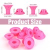 WUSJCOF Pack of 20 Plastic Curlers for Curling Without Heat