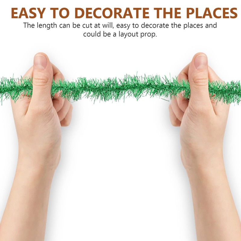 Alipis 5sets Unique Design Shiny Garland Christmas Decorations Christmas Ornaments