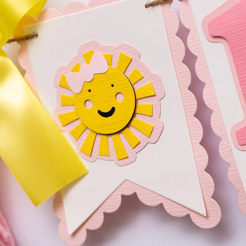 Gostman Sun One Birthday Decoration Set
